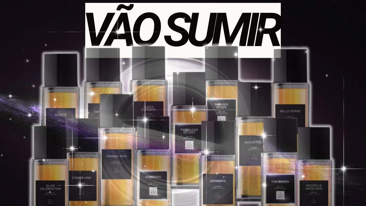 18 Perfumes da In The Box que Podem Ser Descontinuados ou Já Foram! #perfume #perfumorista
