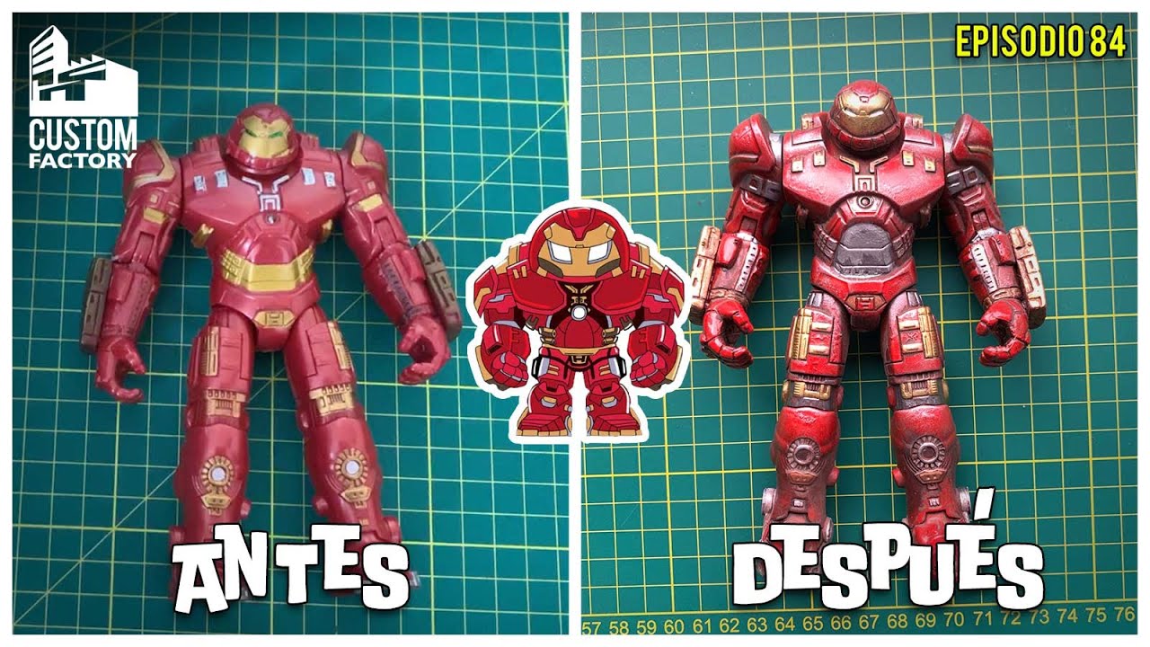 The Custom Factory - EP84 El robot pegalón (Ironman HulkBuster)