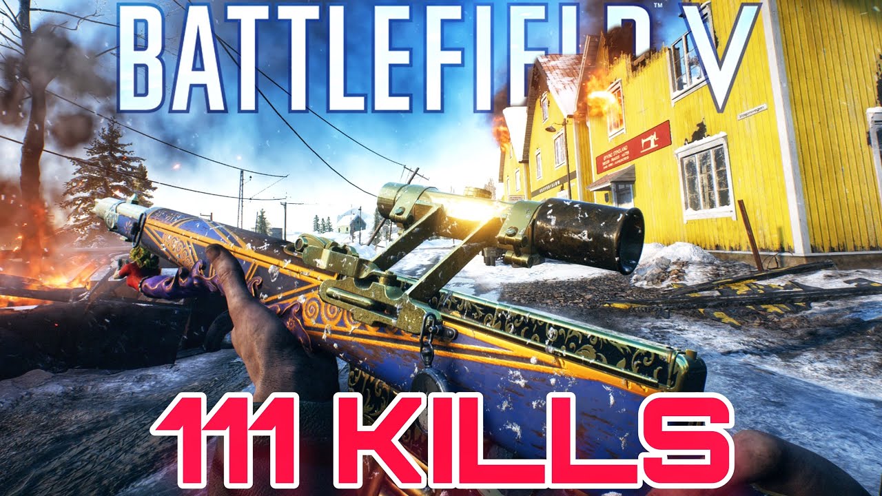 Battlefield V 111 Kills Breda PG Narvik Conquest