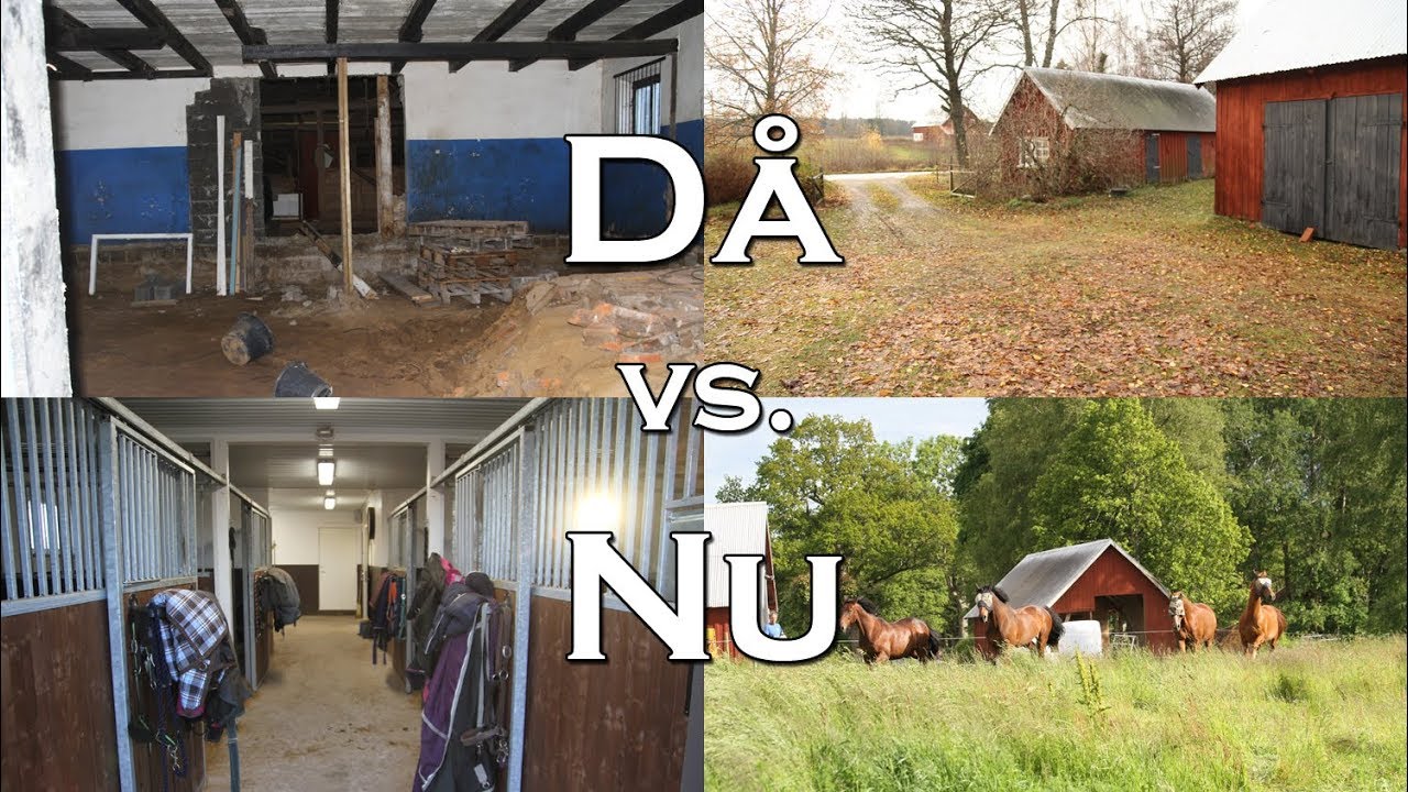 VÅR HÄSTGÅRD - DÅ VS NU