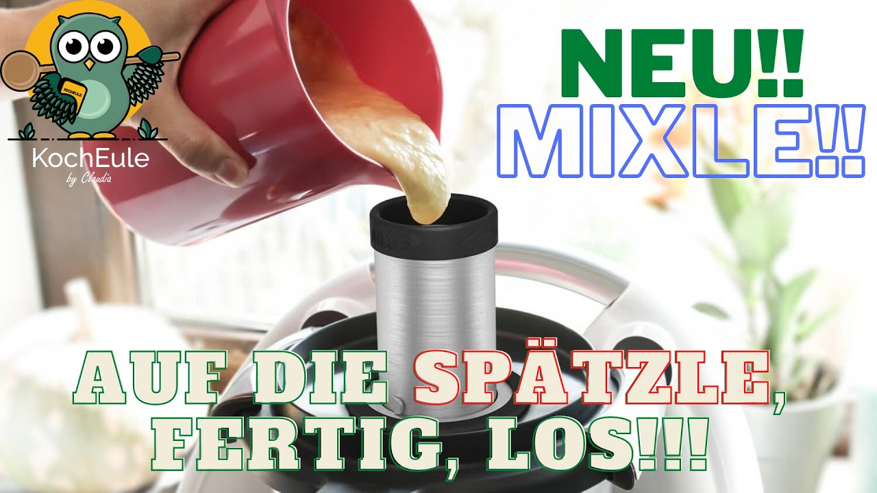 NEU Spätzle aus deinem Thermomix | Wie? Mit dem neuen MIXLE von Wundermix | 𝑲𝒐𝒄𝒉𝑬𝒖𝒍𝒆