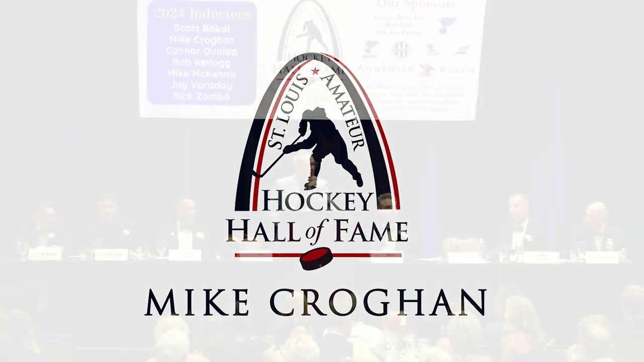 2024 St. Louis Amateur Hockey Hall of Fame | Mike Croghan