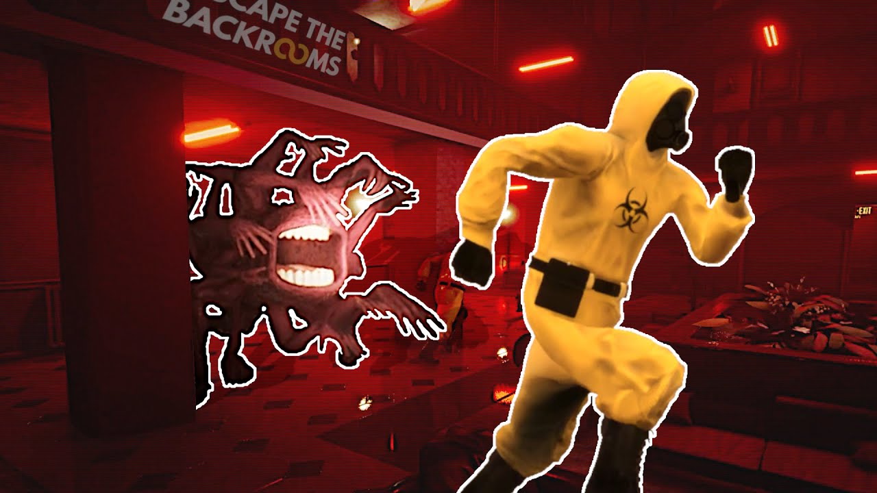 Running for Our Lives on Level !~! - Escape the Backrooms
