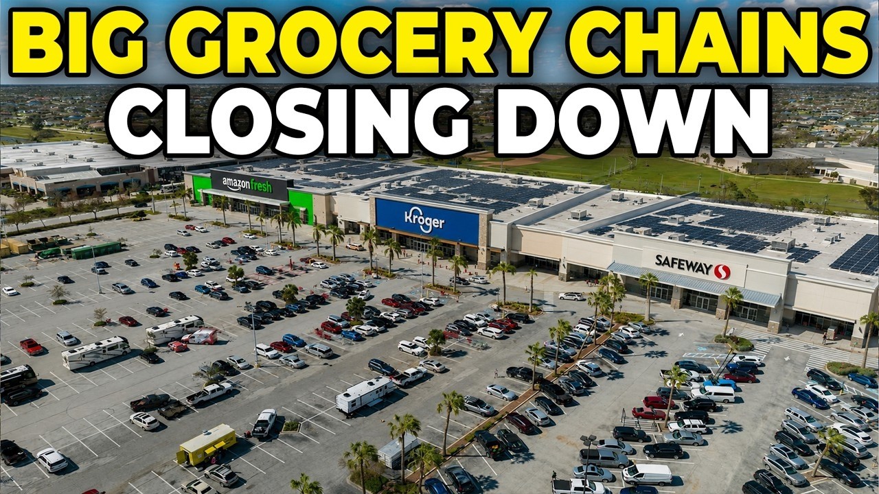 These 12 Big Grocery Chains Closing Stores Across America