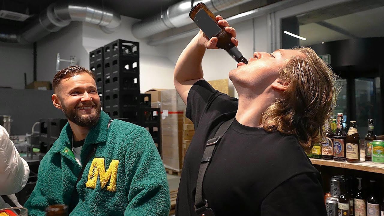 Eine ganz ruhige Bierverköstigung