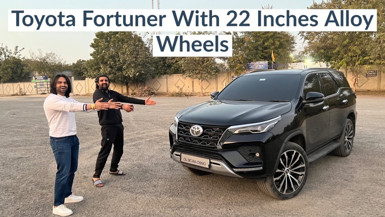 Toyota Fortuner With 22 Inches Alloy Wheels | Toyota Fortuner 4x2 | Tastefully Modified Fortuner