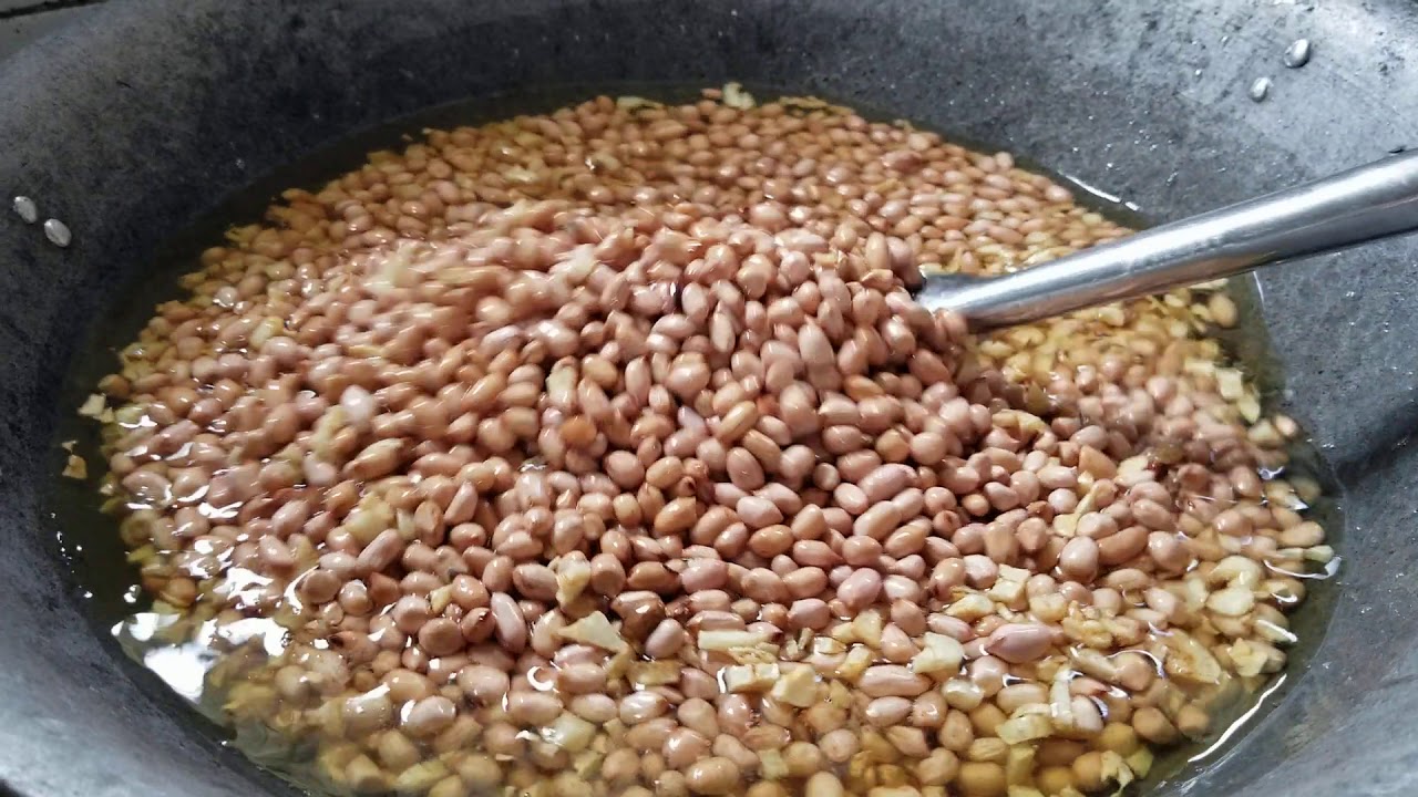 Cooking Salted Peanuts