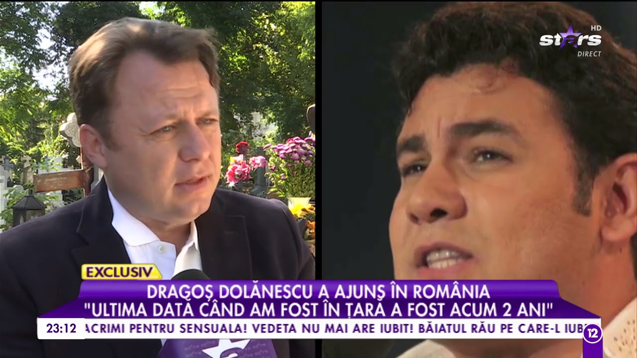 Decizie neaşteptată! Ce va face Dragoş Dolănescu cu moştenirea tatălui său, după un război