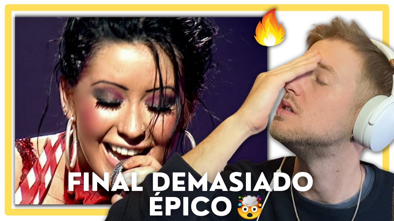 *Reacción* CHRISTINA AGUILERA - At Last (Stripped Live in the U.K.)