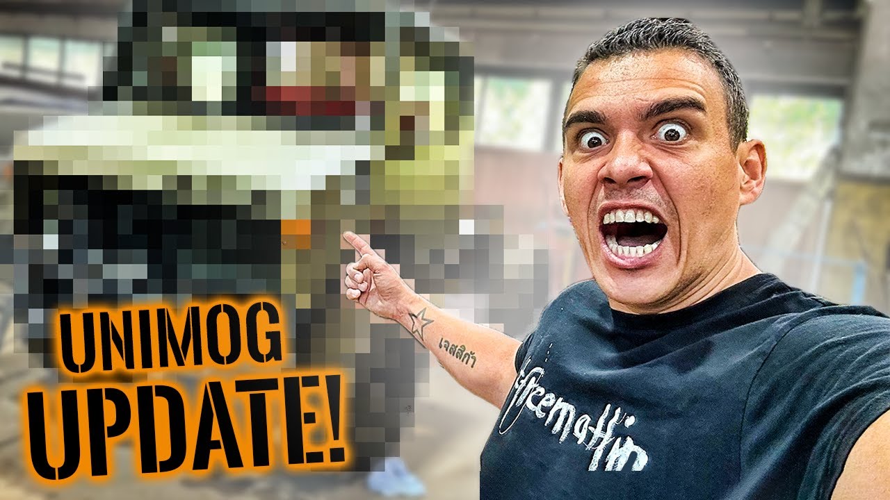 UPDATE: Neue Farbe beim Unimog & aktueller Zustand | Survival Mattin