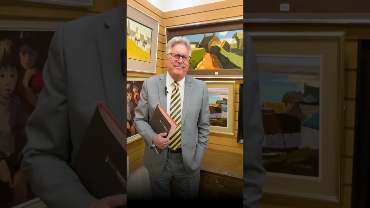 Donald McIntyre & Gyrth Russell paintings at The Summer Welsh Sale (Part I) on 26th July 2025.