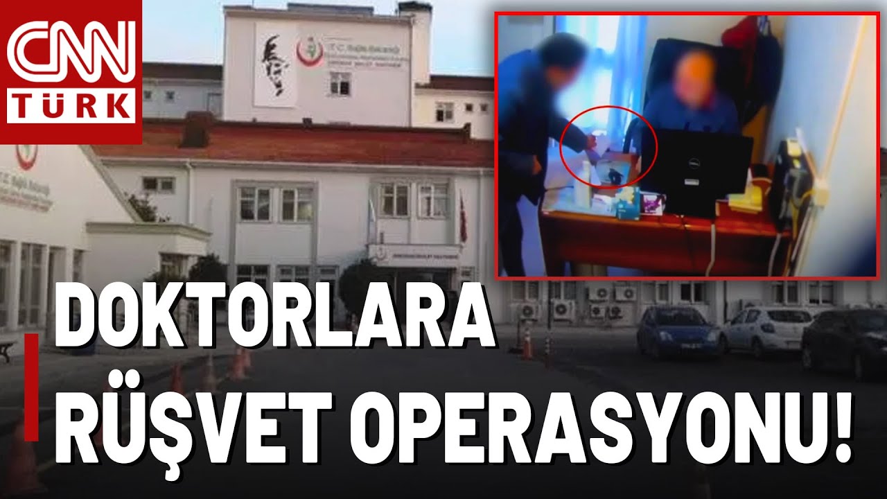 Üsküdar Devlet Hastanesi'nde Rüşvet Skandalı! 2 Doktor Usulsüz Ücret Talep Etmekten Gözaltında!