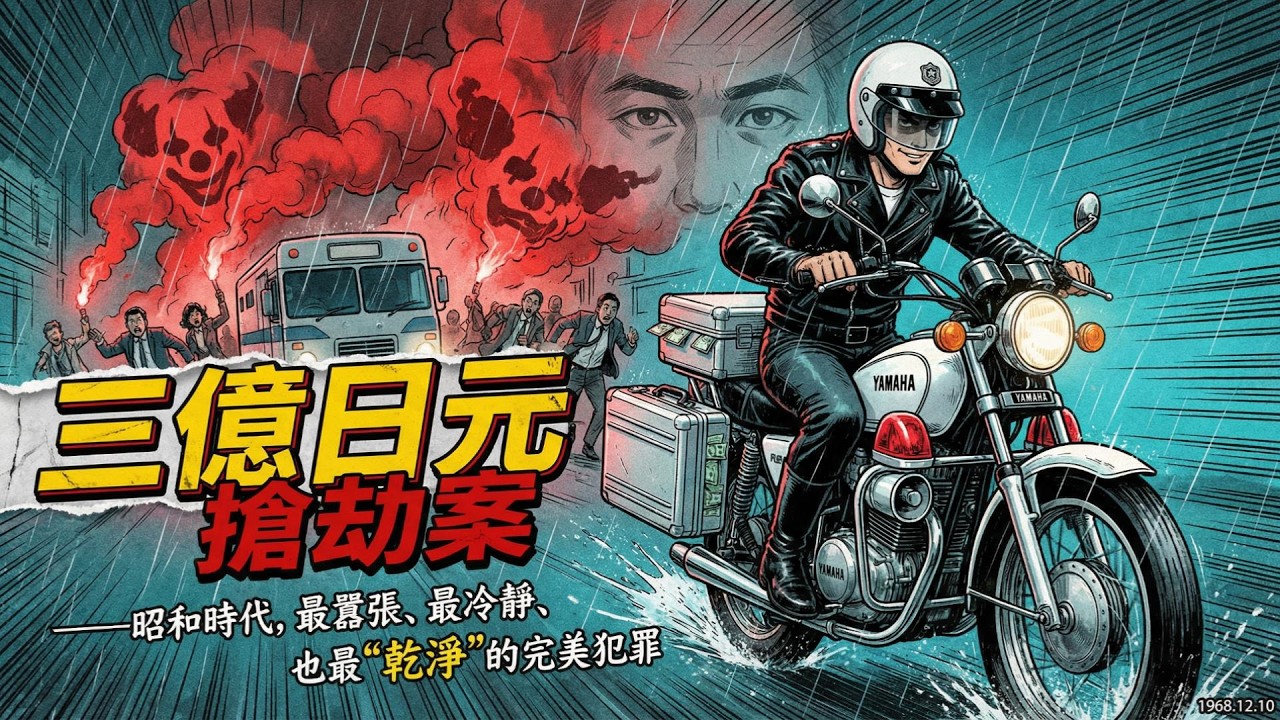 三亿日元消失案：一个把日本警察写进教材的幽灵