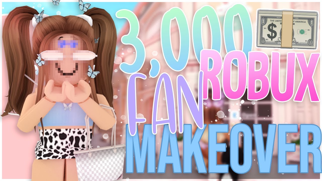 3,000 ROBUX MAKEOVER!! (Surprising a FAN!) Limited Item!