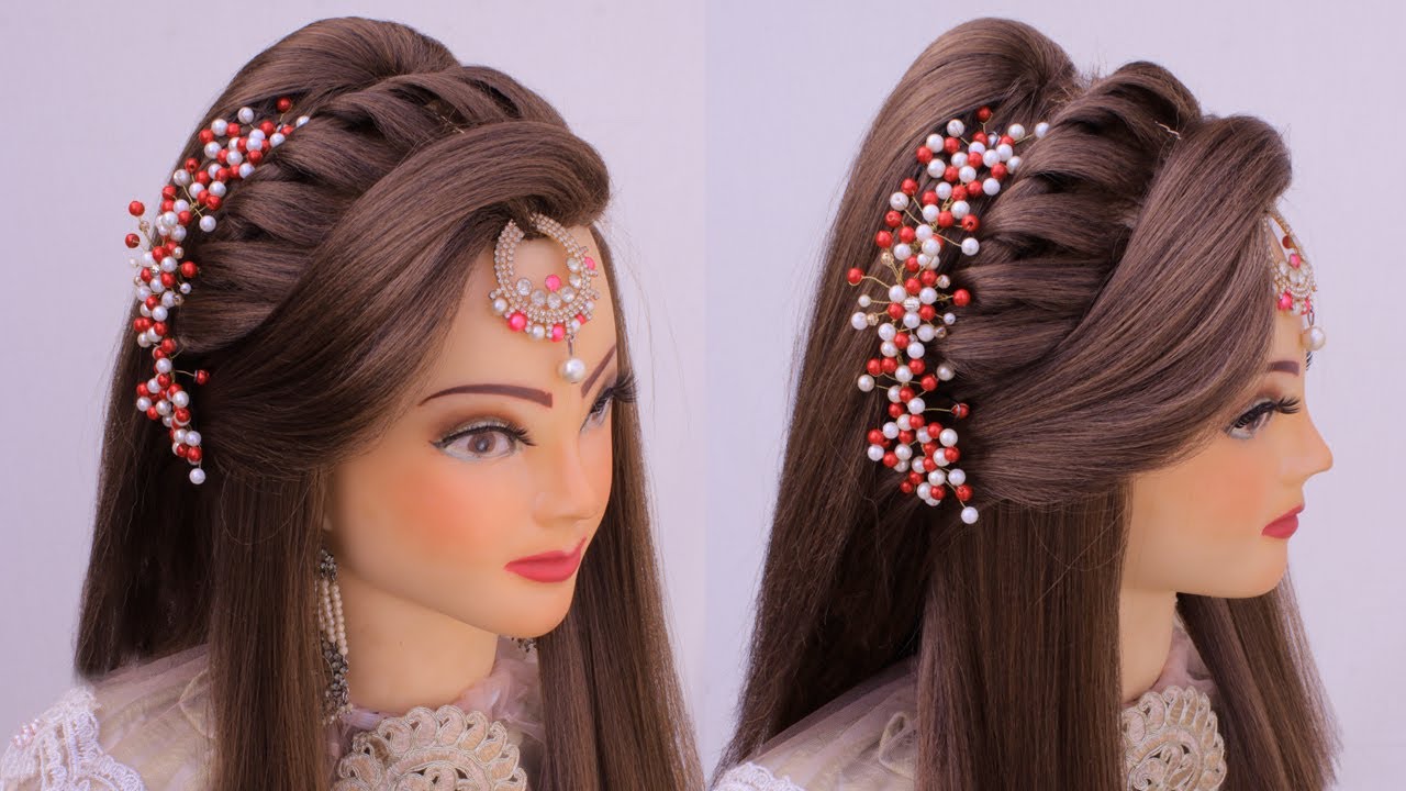 Wedding hairstyles l Twist hairstyles l Easy hairstyles for summer l open hairstyles for girls