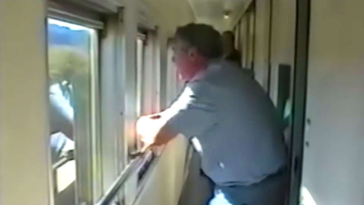 Transkaroo passenger train from Cape-Town to Pretoria in 2001