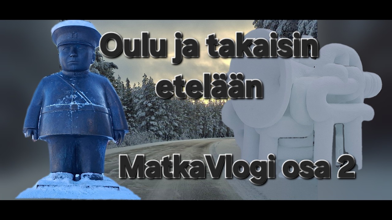 MatkaVlogi osa 2 - Oulu ja takaisin etelään #oulu #nallikari #matkavlogi