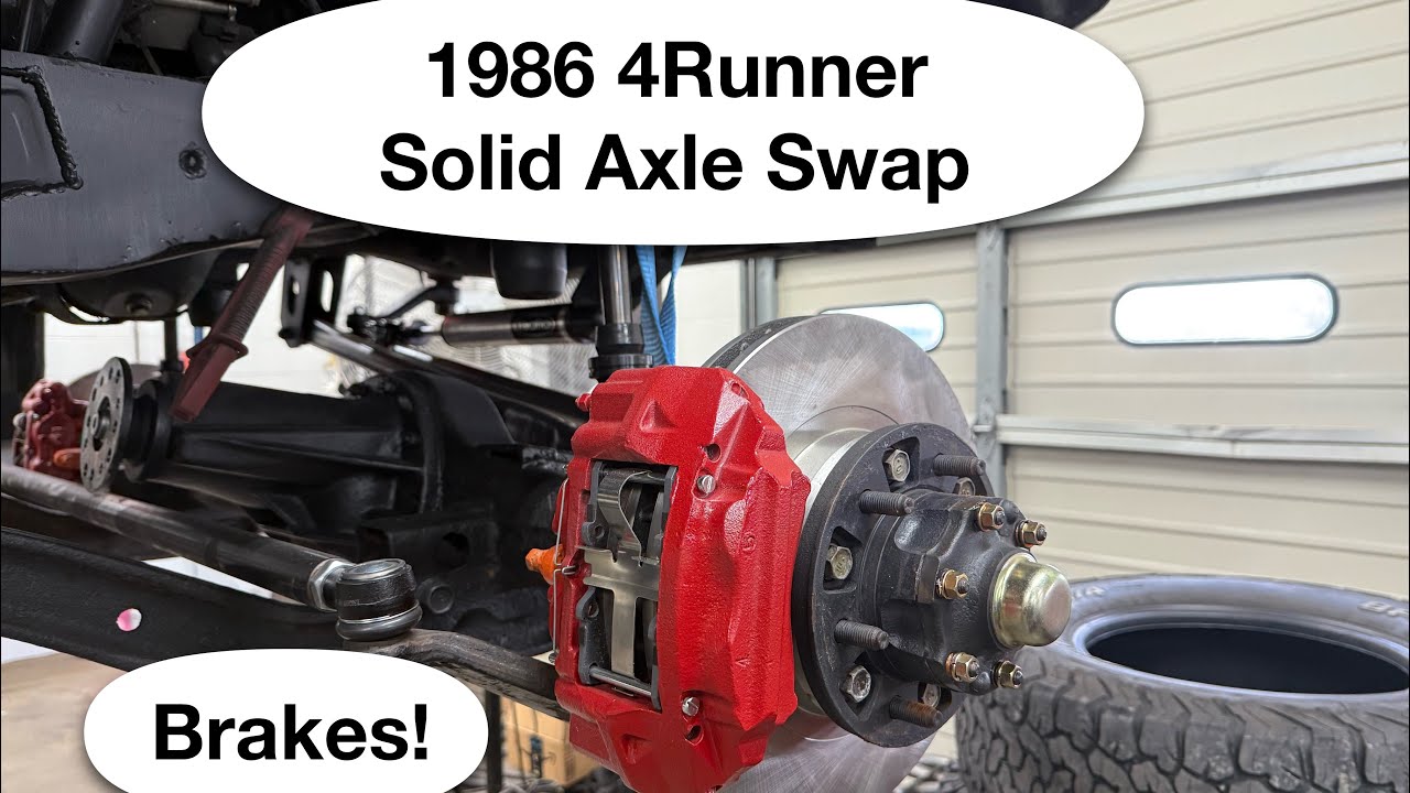 Обновление 4Runner – Тормоза! | 1986 4Runner SAS