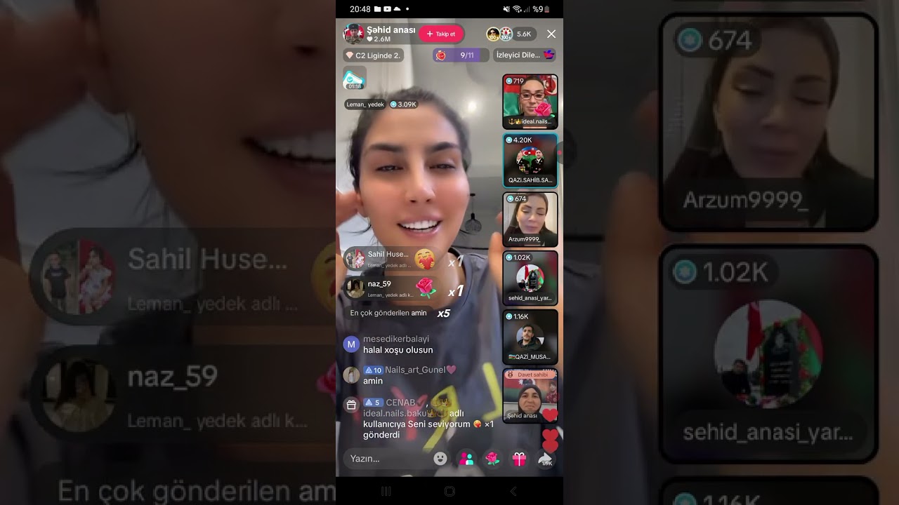 Arzum və Ləman 1.5saata  Qazimiz üçün 4min azn pul yığdı🥰😍#arzum9999 #lemantiktok #trending #arzum 