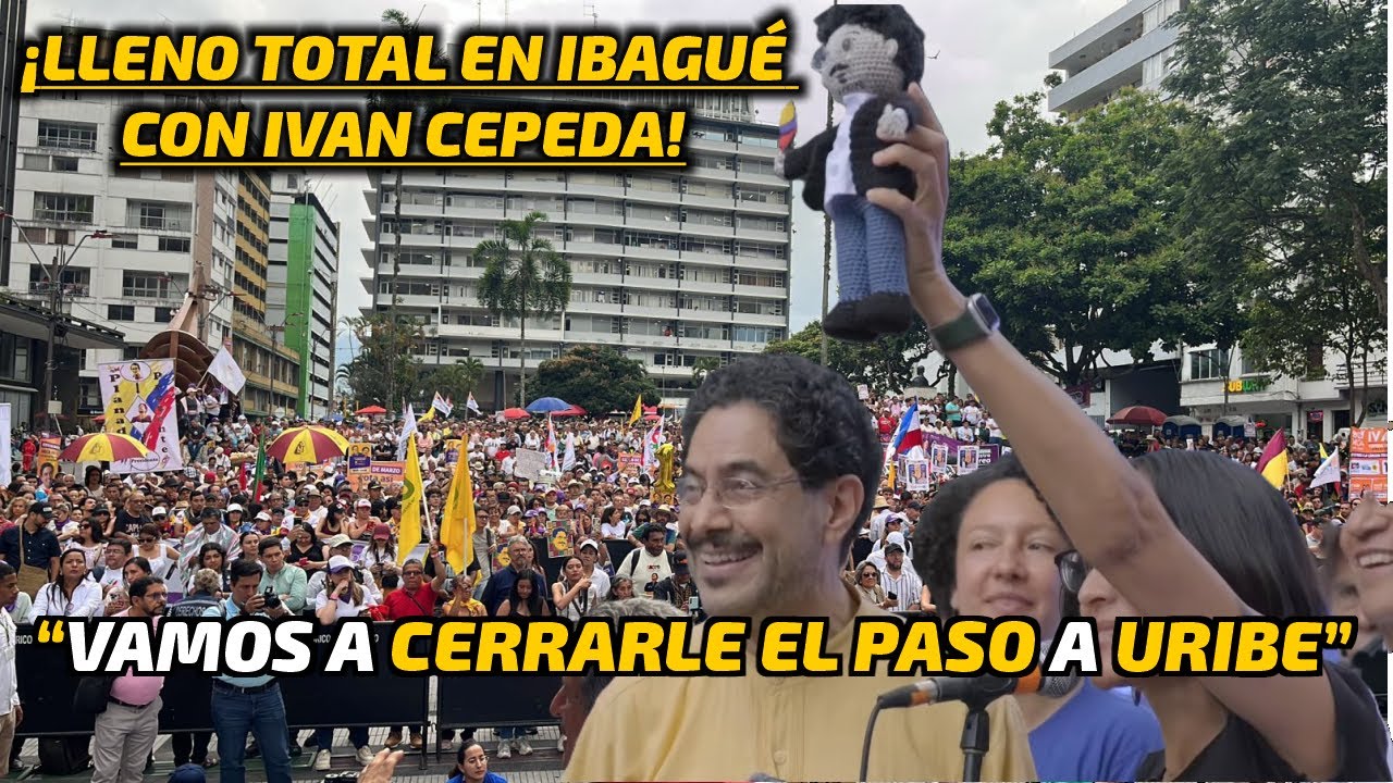 EL PODEROSO DISCURSO DE IVAN CEPEDA CON LA PLAZA PUBLICA LLENA EN IBAGUÉ TOLIMA 🥳 LOMASTRINADO