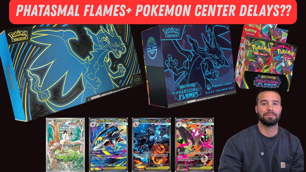 Phantasmal Flames + Pokémon center delays???