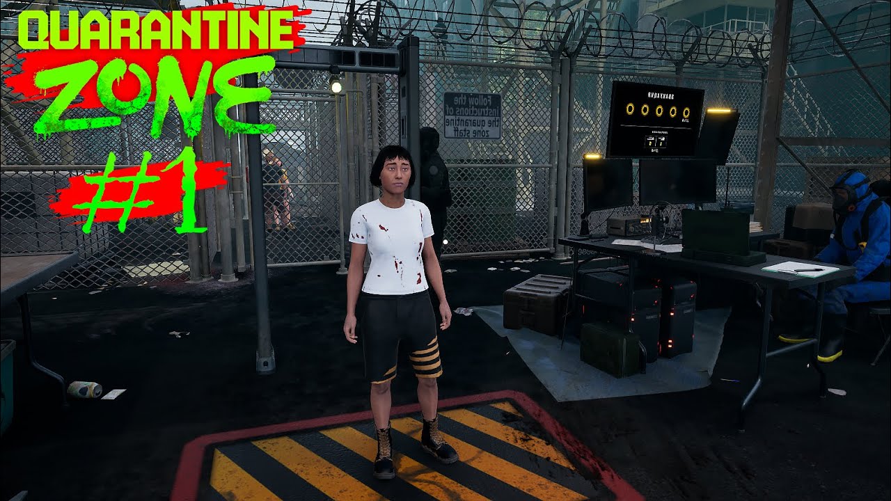 Проверка людей на вирус // Quarantine Zone: The Last Check #1