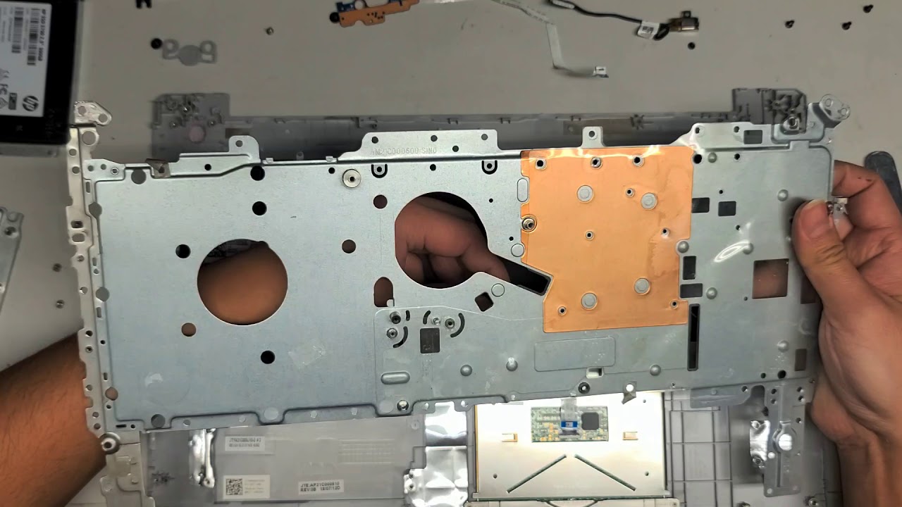 DELL Inspiron 5575 Complete Disassembly RAM SSD Hard Drive Upgrade Keyboard Replacement Part 2 of 2