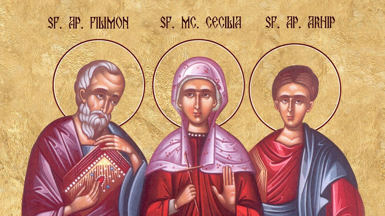 🔴 LIVE 4K: Sfânta Liturghie - Sf. Ap. Filimon, Arhip, Onisim și Apfia; Sf. Mc. Cecilia #22noiembrie