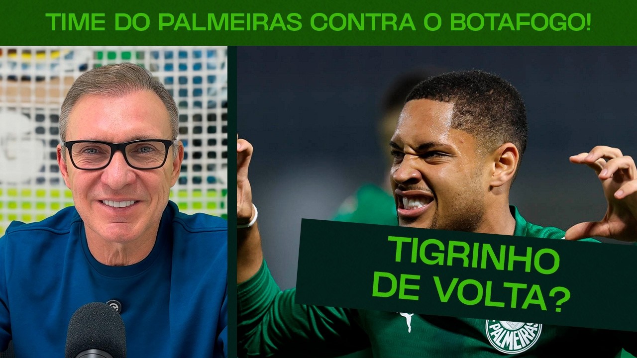 POSSÍVEL TIME DO PALMEIRAS PARA ENFRENTAR O BOTAFOGO!