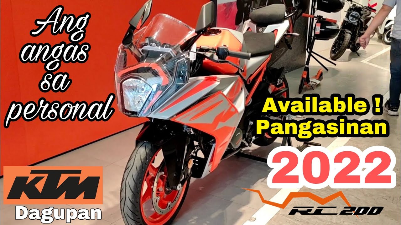 2022 KTM RC 200 Silver - First Impression - Avaialable na sa Pangasinan Full Detailed Specs & Price