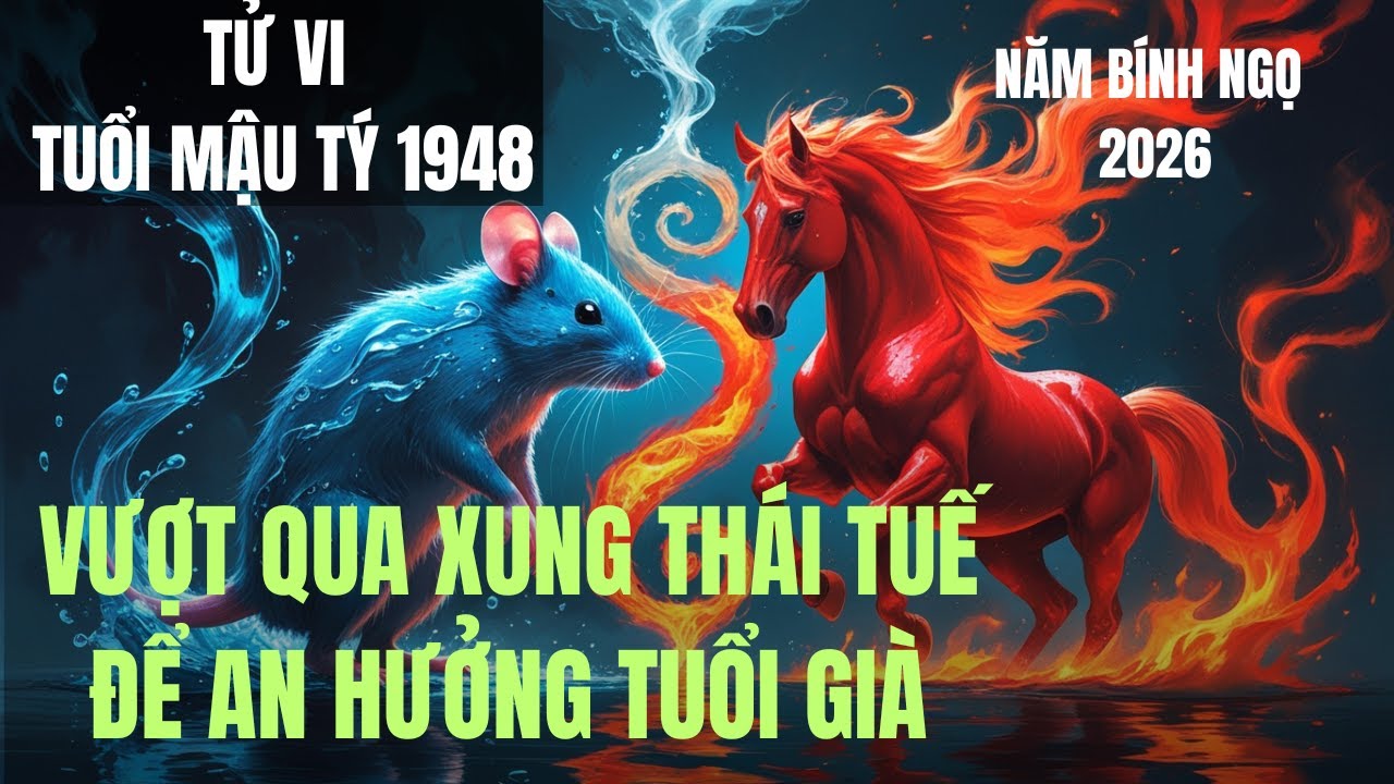 Tử Vi Tuổi Mậu Tý 1948 Năm 2026: Vượt Qua Xung Thái Tuế Để An Hưởng Tuổi Già