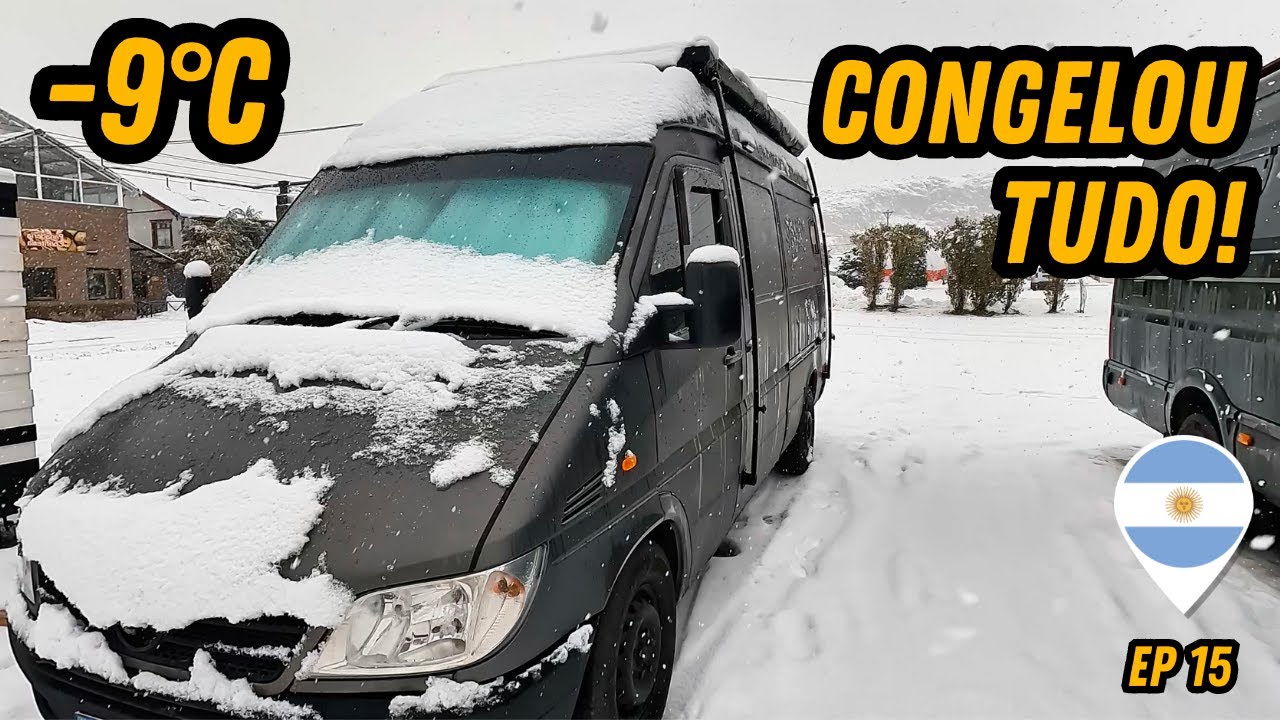VIVENDO EM UM MOTORHOME NO FRIO EXTREMO. EP15