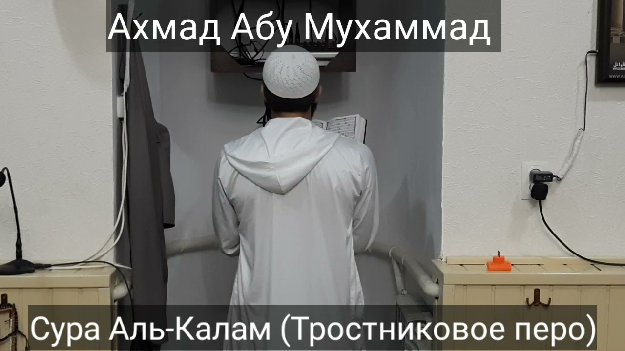Ахмад Абу Мухаммад Сура Аль-Калам (Тростниковое перо)