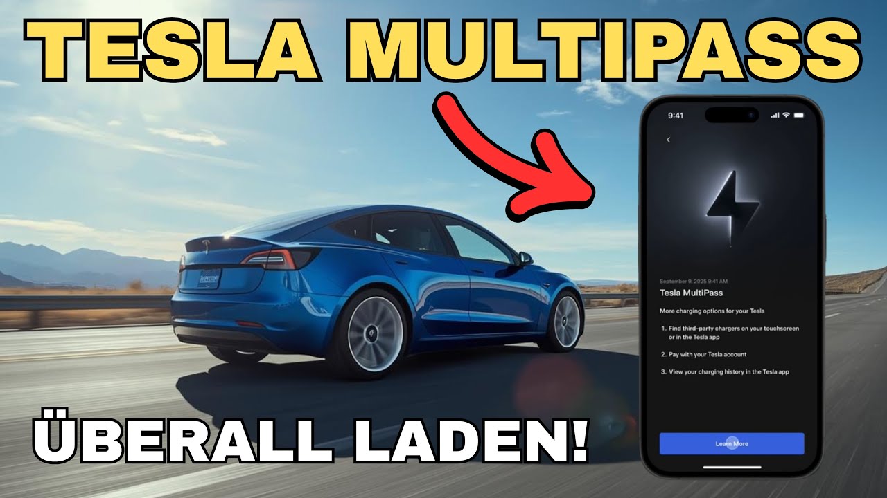 Wahnsinn Tesla Multipass kommt: Laden abseits vom Supercharger mit Keycard!