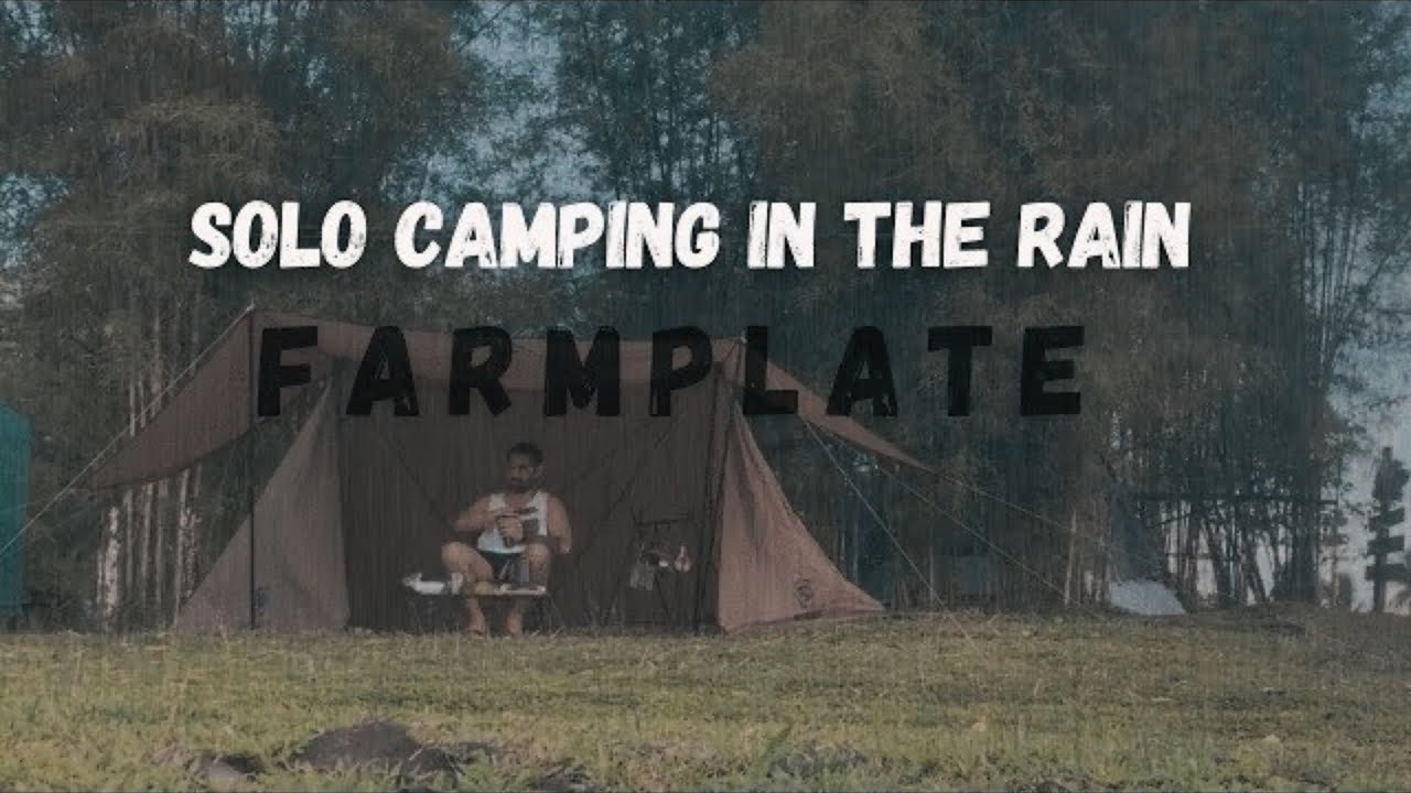 SOLO CAMPING &bull; FARM CAMPING &bull; FARMPLATE &bull; NATURE SOUNDS &bull; ASMR EATING &bull; FARM LIFE | EP. 03