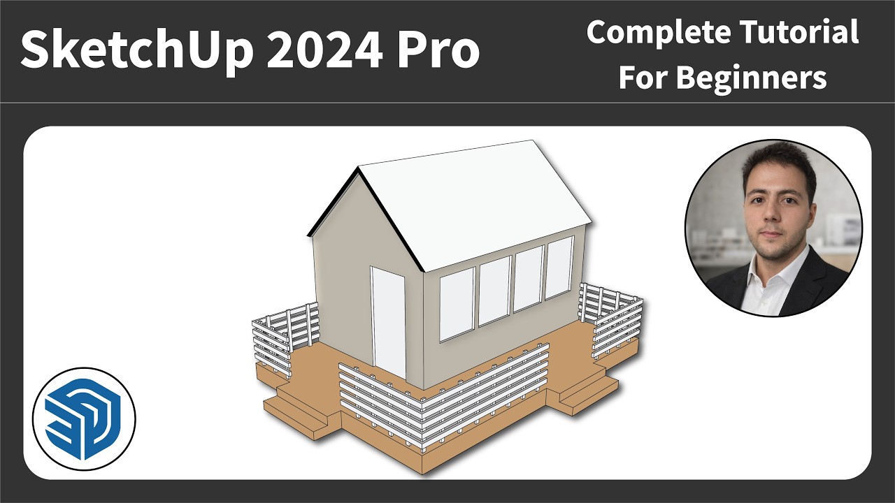 SketchUp 2024 Tutorial for Beginners – Complete Step-by-Step Guide
