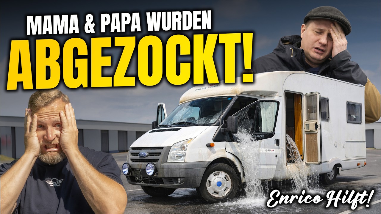 VORSICHT ABZOCKE! DARAUF MUSST DU ACHTEN! DAS miese GESCHÄFT mit alten WOHNMOBILEN! Enrico HILFT