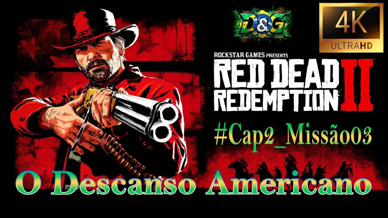 Red Dead Redemption 2 | O Descanso Americano | Detonados e Gameplays BR | 