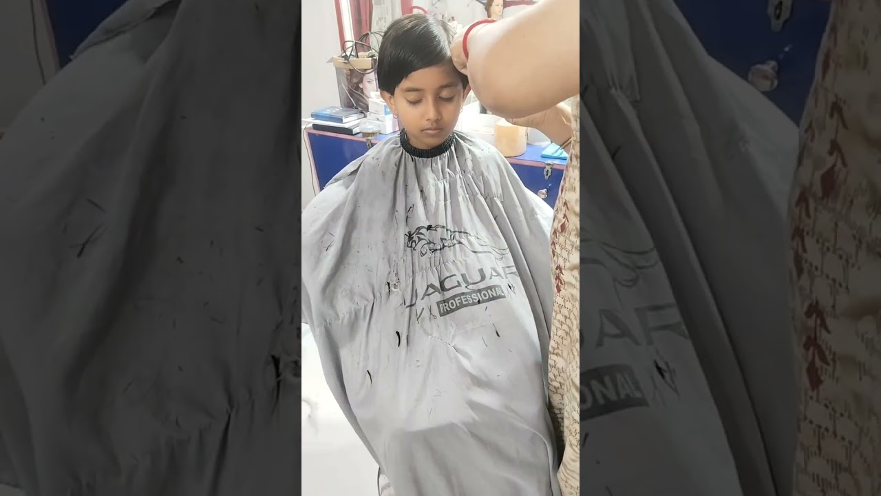 Baby hair cut#hairstyle #vairal #beauty #tips #salon