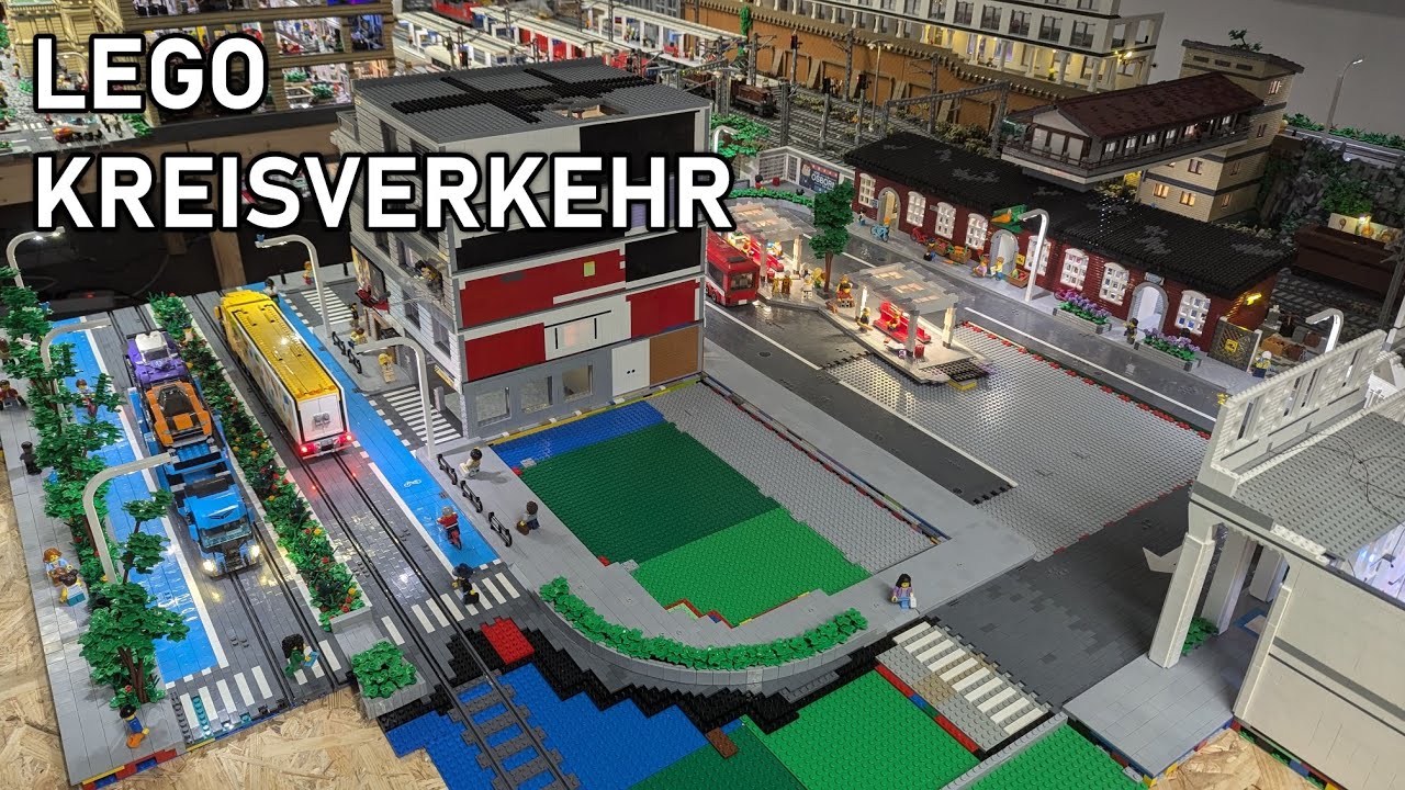Worauf alle gewartet haben: Baubeginn Kreisverkehr! • BRICK WORLD LEGO® UPDATE (418)