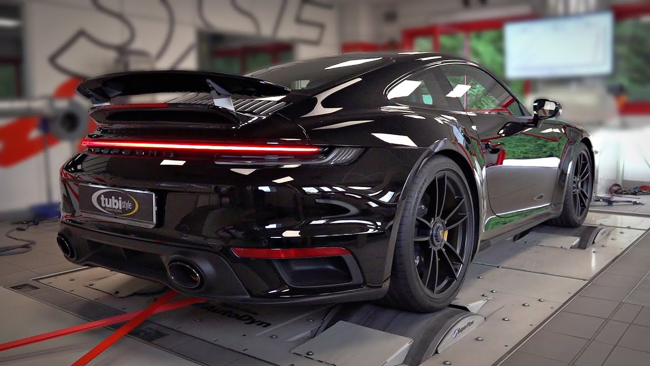 2021 Porsche 992 Turbo S with Tubi Style Exhaust SOUNDCHECK | Start Up & Revs with LOUD BURBLES! 💥