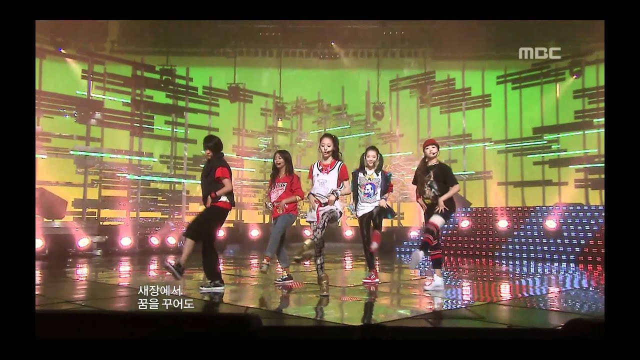 F(X) - Chu~♡, 에프엑스 - 츄~♡, Music Core 20091114