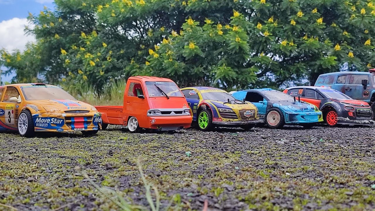 Rc rally bpk2 malang || rc 1/10 #rcrally #reall #rcspeed #malang #batu 