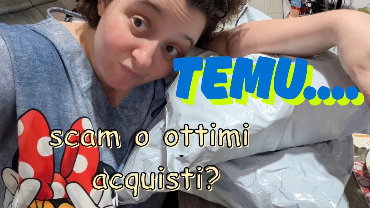 TEMU, UNO SHOPPING SCAM O NO? unboxiamo insieme