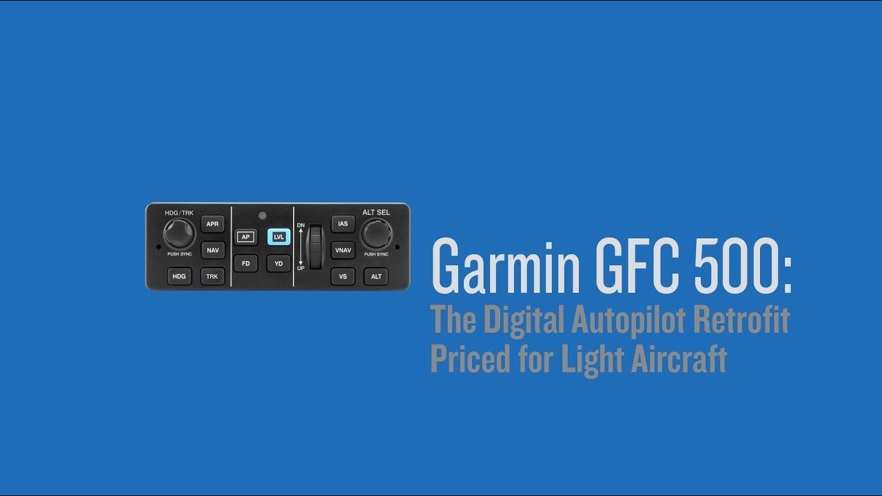 Garmin GFC 500: The Digital Autopilot Retrofit Priced for Light Aircraft