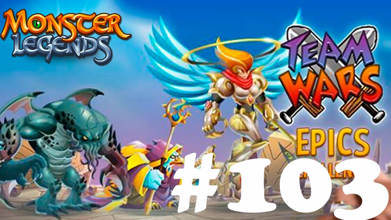 КОМАНДНЫЕ ВОЙНЫ - Monster Legends 103 Team Wars