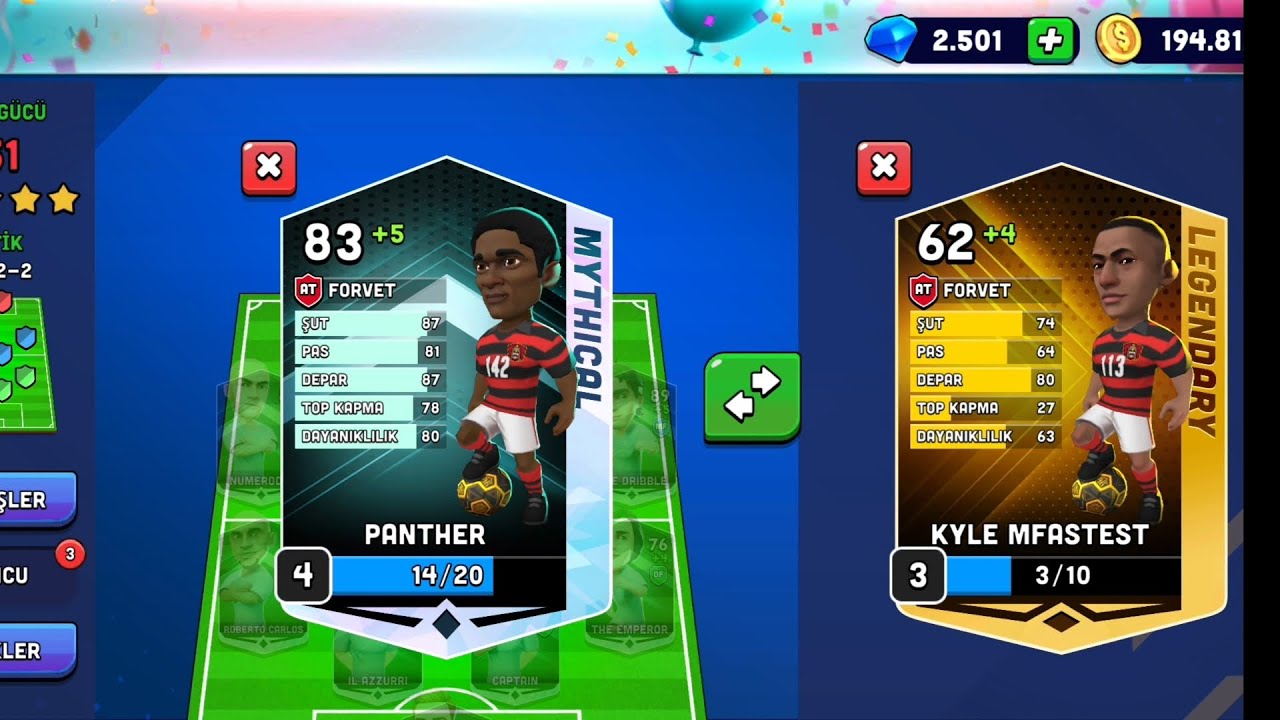 Mini Football LEGEND'S Cup Winner X2 Kyle Mfastest 