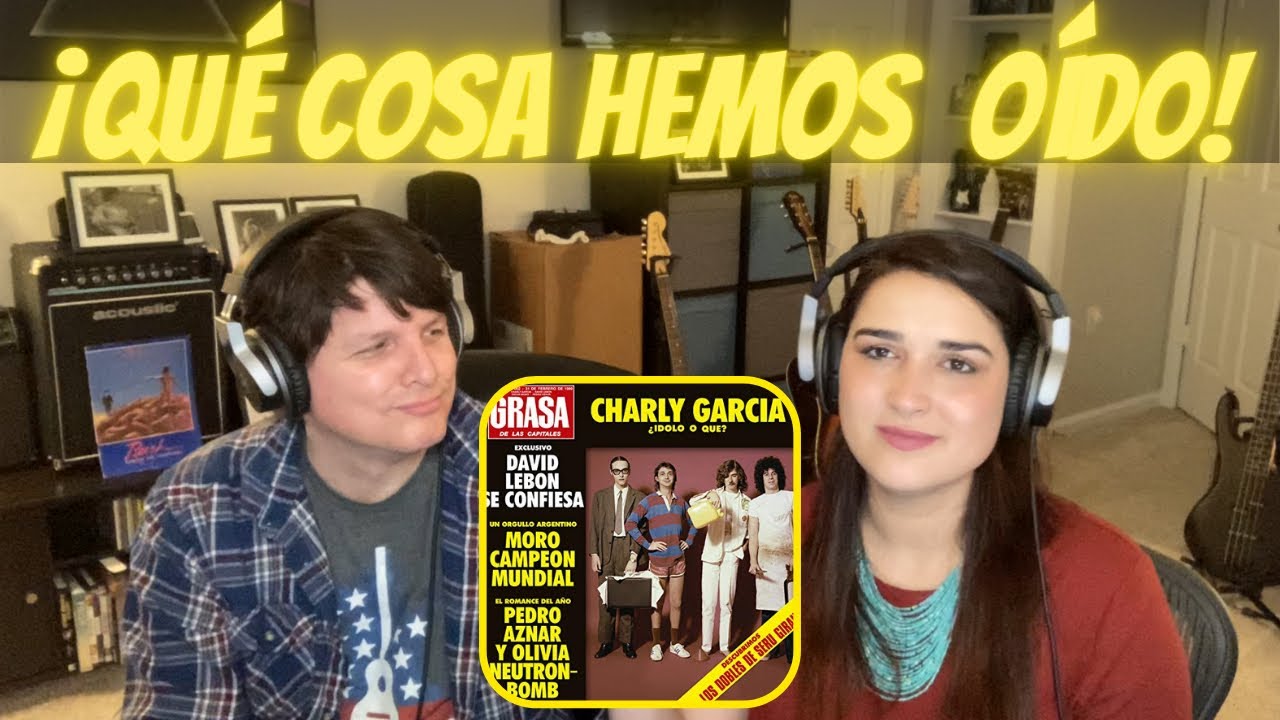 Serú Girán - La Grasa de las Capitales | PRIMERA REACCION EN PAREJA [En español]