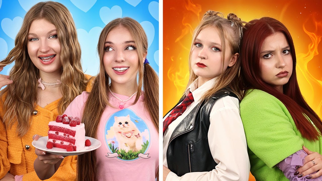 Nice Family Adopted Rebel Family! Rich Kids vs Poor Kids