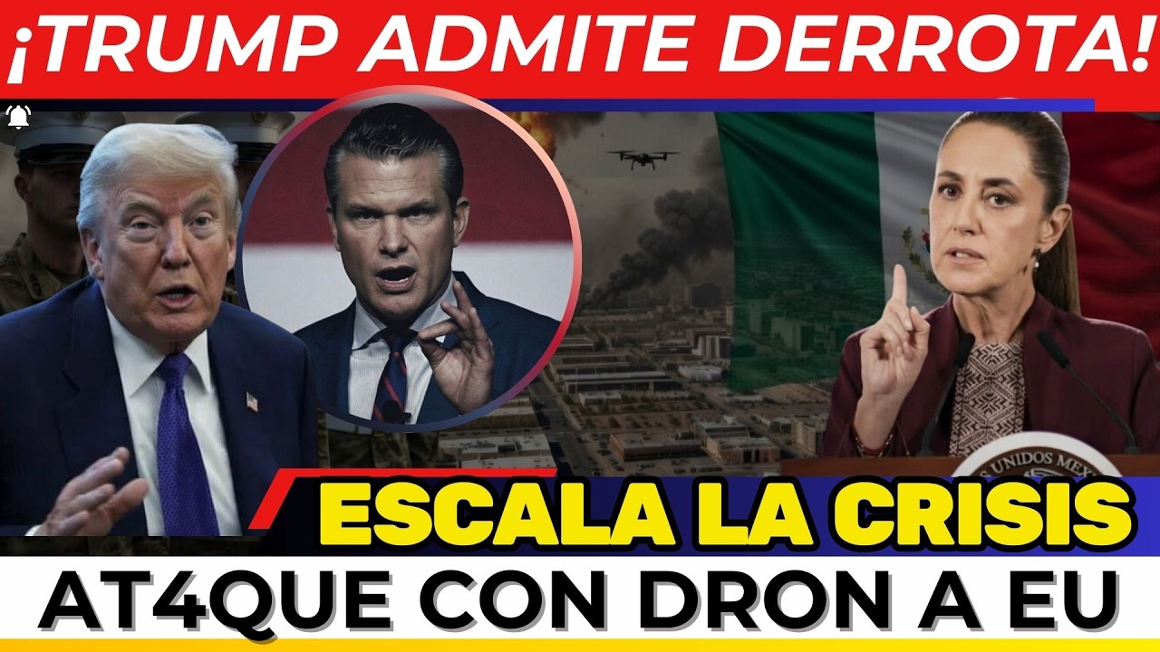 ¡SE DESATA EL CAOS! Trump PIDE AYUDA MUNDIAL. PIERDE control de PETROLEO Sheinbaum ENFRENTA a EEUU.